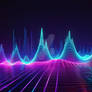 Neon Sound Waves