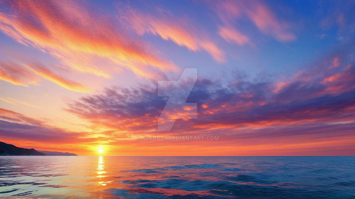 Rubescent Sunset Resplendent Sunset by aleou27 on DeviantArt