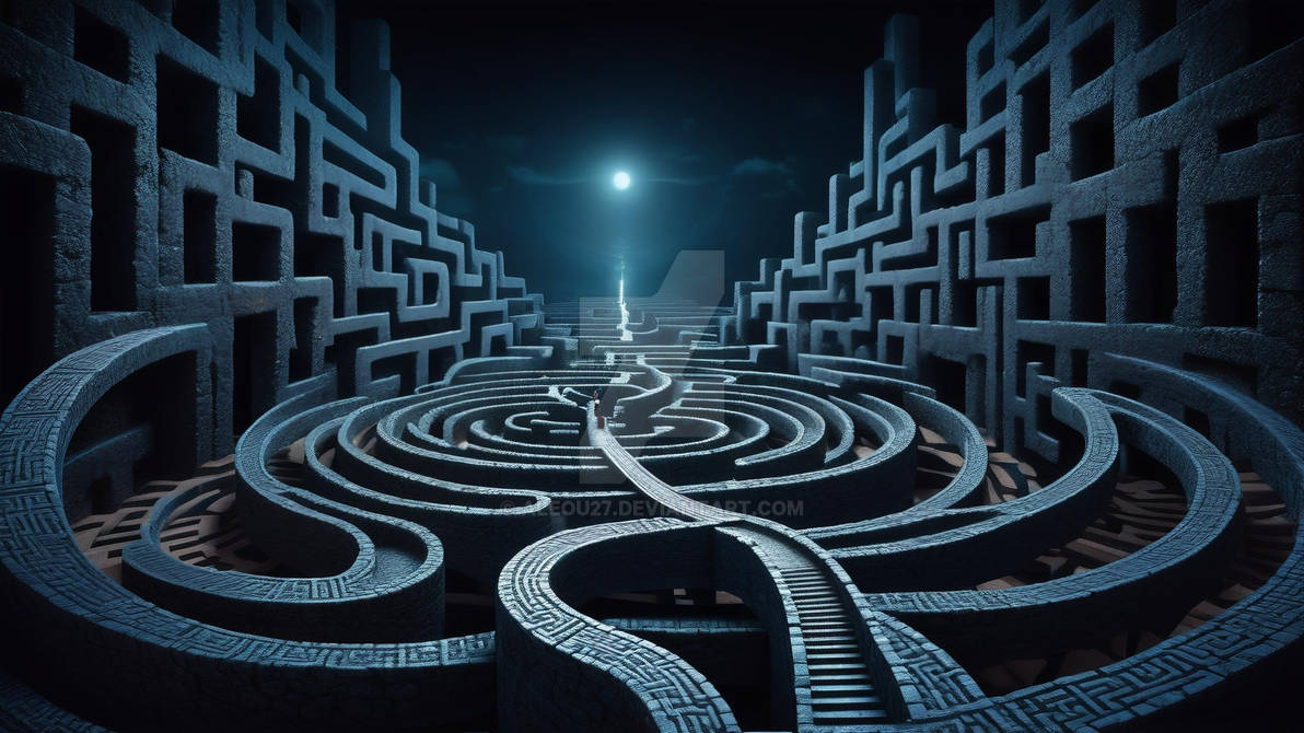 Labyrinth Rag Path Mysterious Labyrinth Paths by aleou27 on DeviantArt