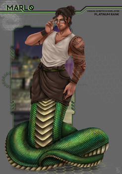 Commission: Shadowrun - Marlo 2