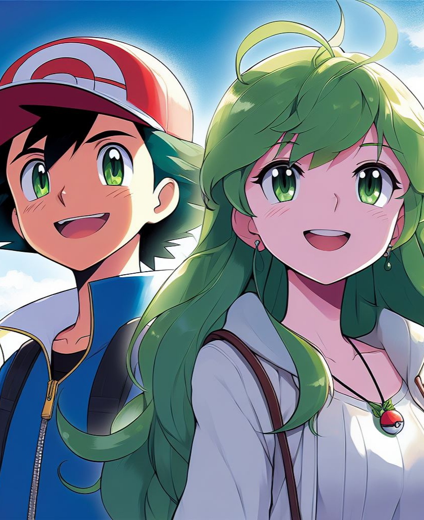 Ash X Mallow by Atharva0714567 on DeviantArt