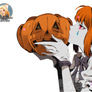 Mrs. Pumpkin Halloween Render