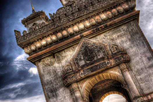 Patuxai, the Arch of Triumph