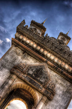 Patuxai, the Arch of Triumph