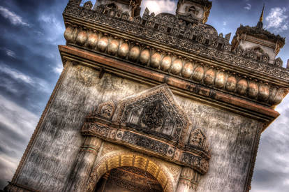 Patuxai, the Arch of Triumph