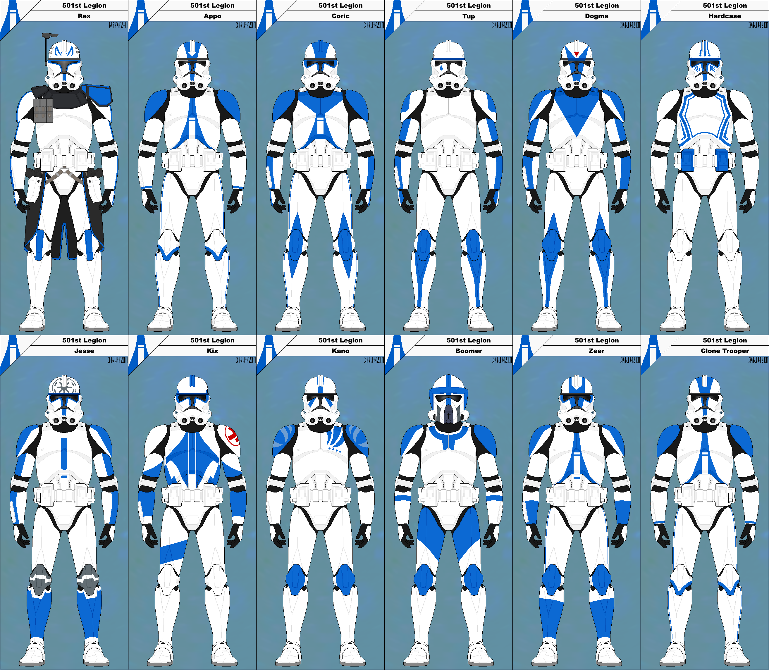 All 501st troopers sale