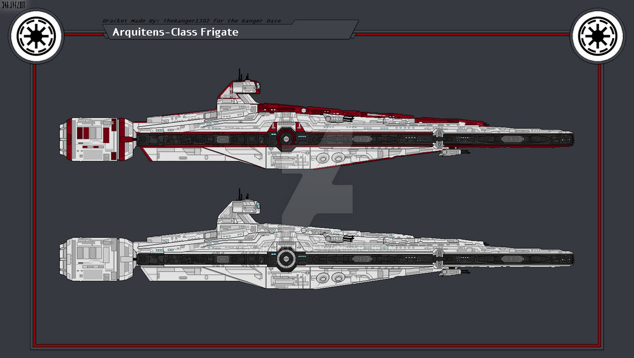 Republic -- Arquitens-Class Frigate by Varient54 on DeviantArt