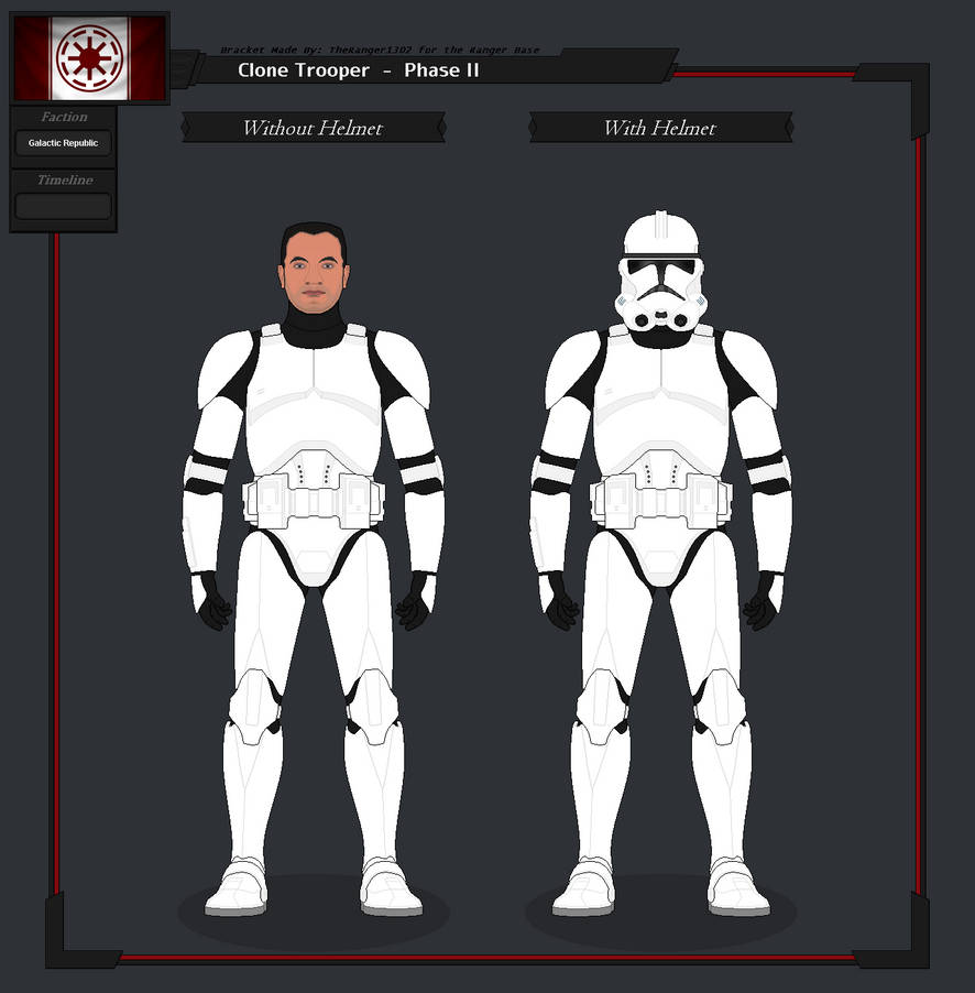 Clone Trooper - Phase II by Varient54 on DeviantArt