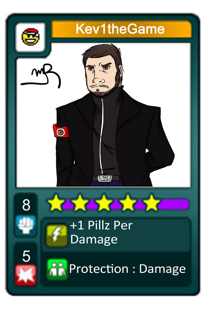 Fake Urban-Rivals Card : Kev1theGame by MonsieurBiobio on DeviantArt