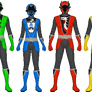 Chouhon Sentai Saberanger: Core Team