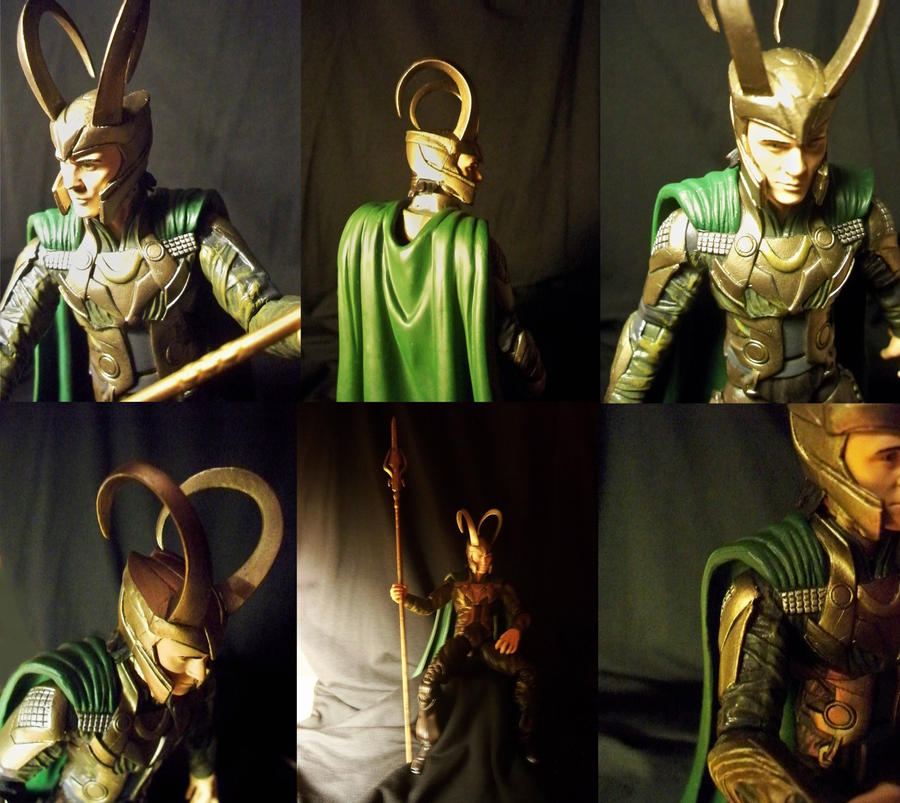 Mischief (a.k.a. The Loki figure photoshoot)