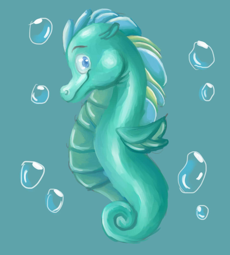 Sea horse.