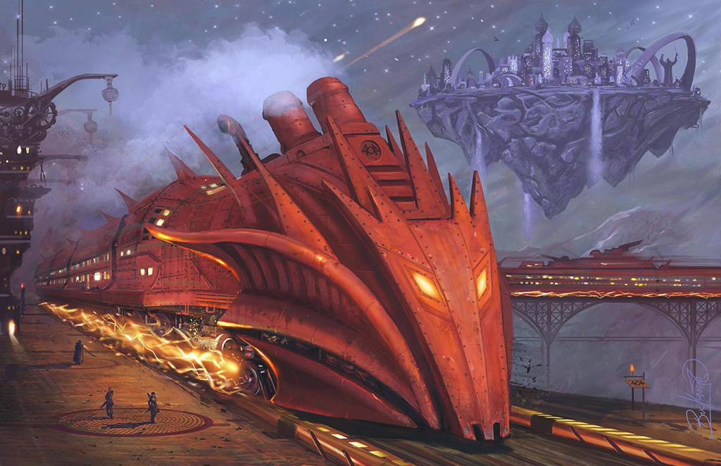 Dragon Fire Express by Simon Buckroyd