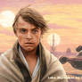 Luke Skywalker on Tatooine by Simon Buckroyd