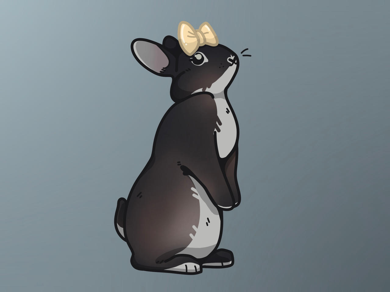 Bunny Chibi by PhatPhroggy on DeviantArt
