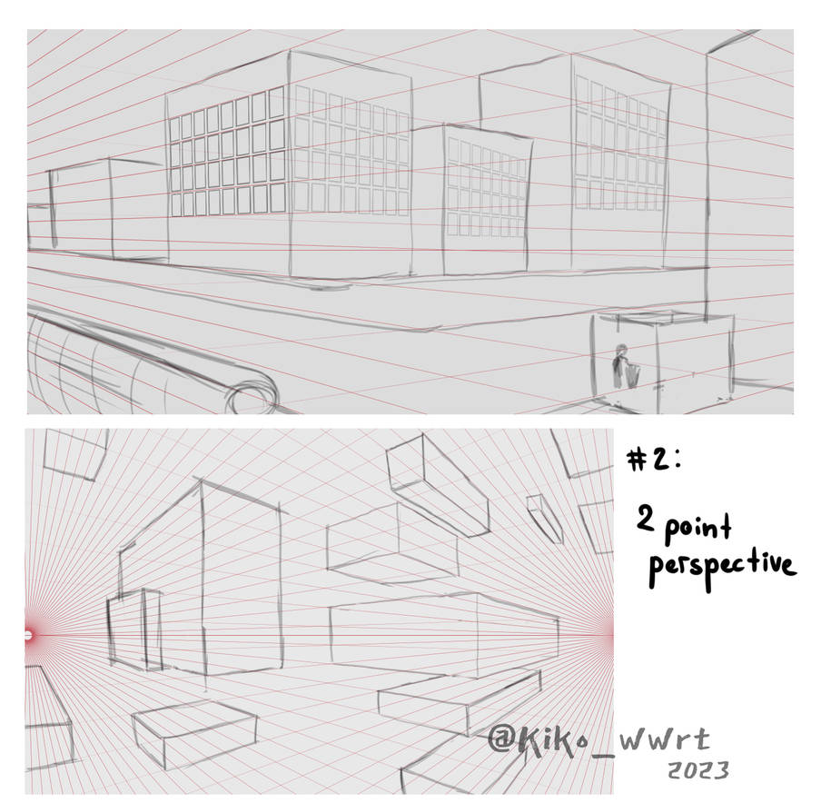 Computer Two Point Perspective Two point perspective by kikowwrt on DeviantArt