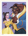 Beauty and the Beast Postage