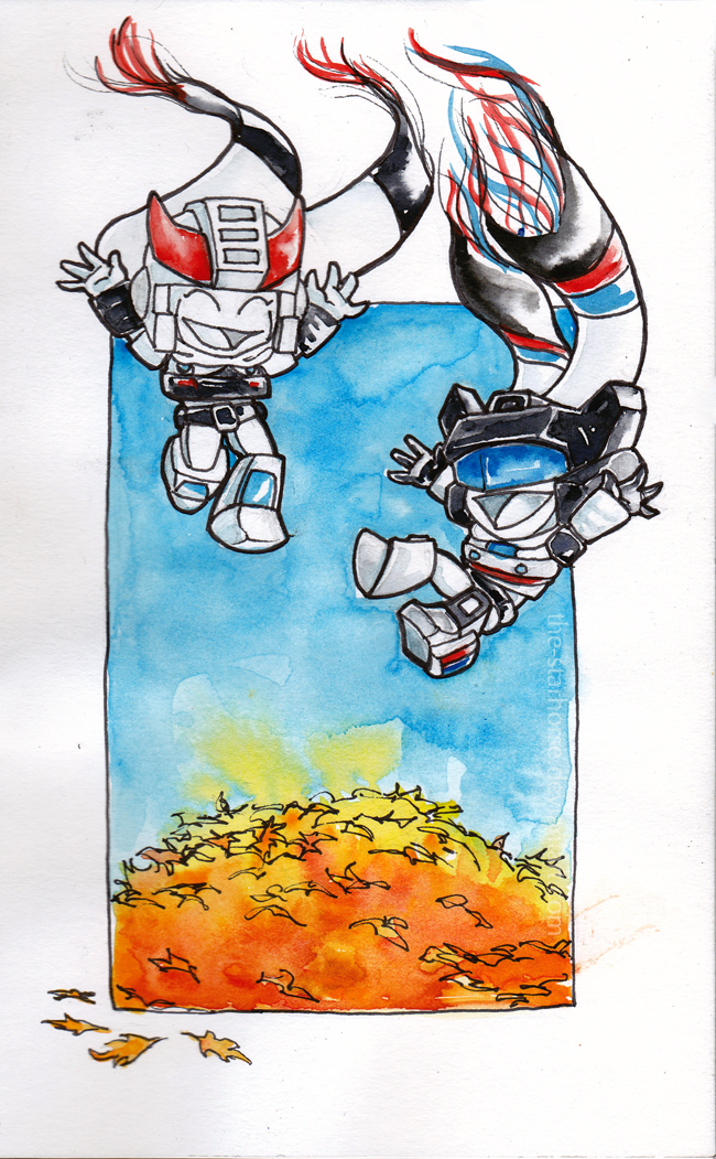 Prowl and Jazz in the Leaves