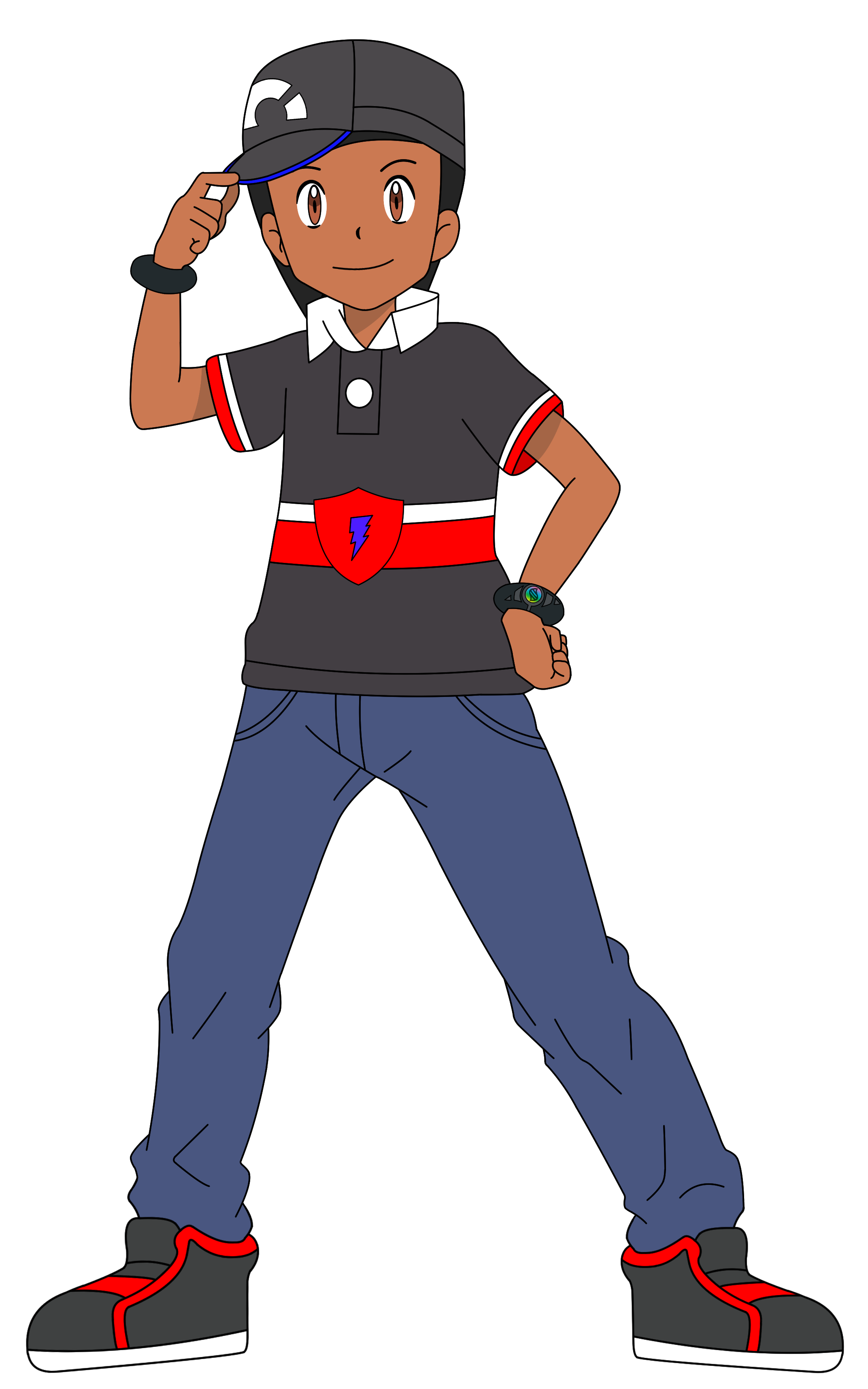 Pokemon Diamond Boy Protagonist in Gen. 3 Style. by RichardPT on DeviantArt