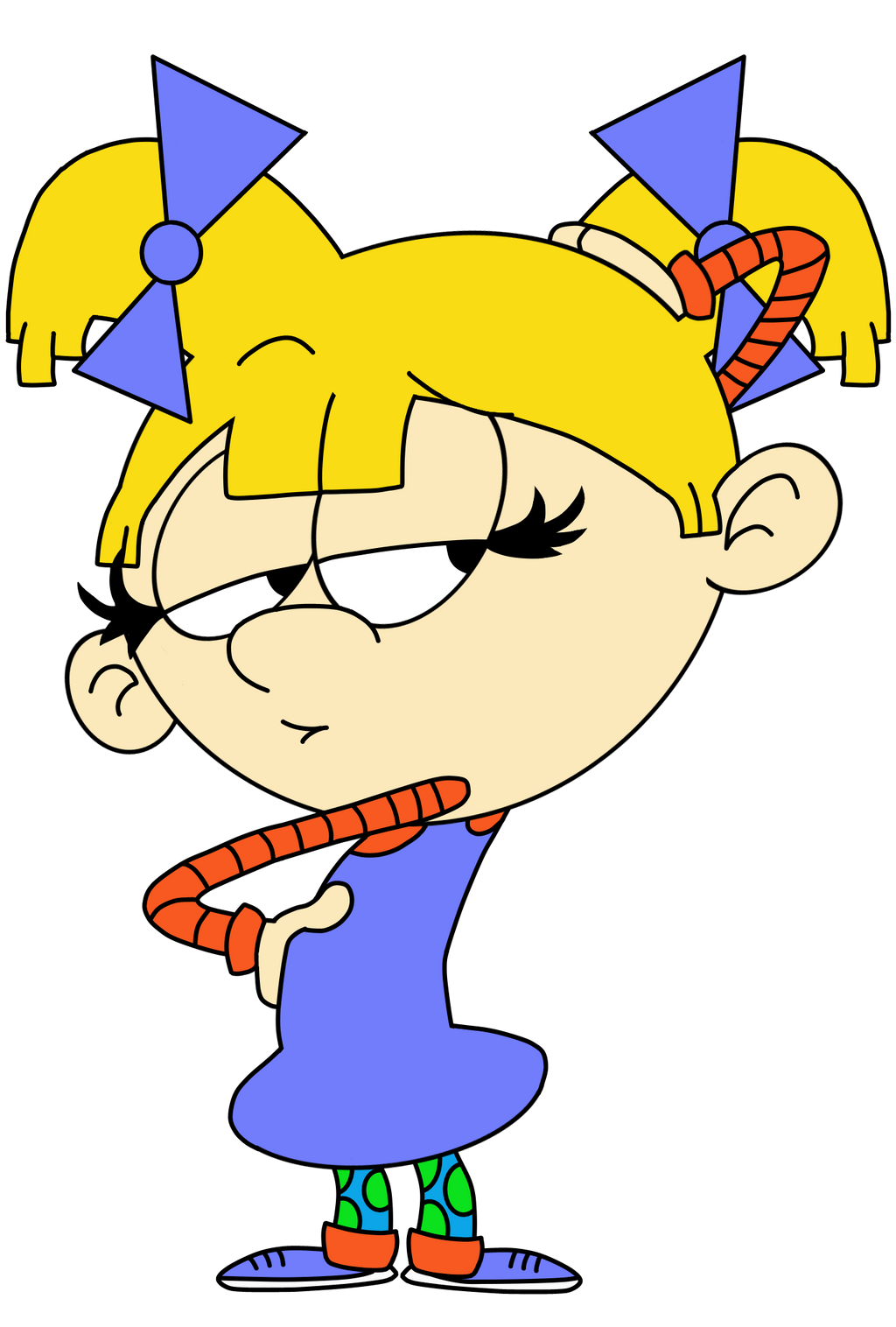 Angelica Pickles in The Loud House style