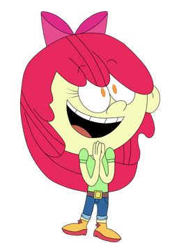 Apple Bloom in The Loud House style