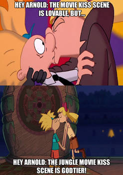 Arnold x Helga kiss in The Jungle Movie is godtier