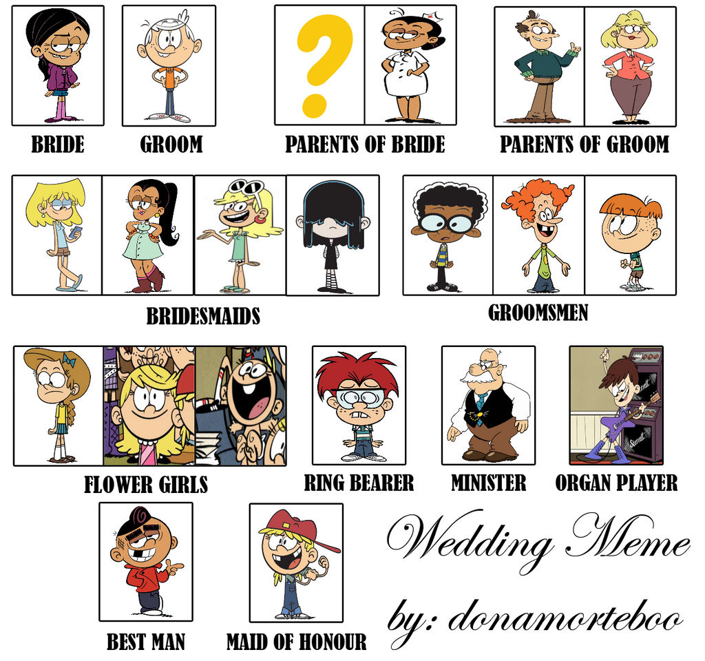 LoudWedding Lincoln x Ronnie Anne by MarJulSanSil on DeviantArt