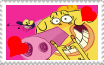 Hubert x Takako stamp