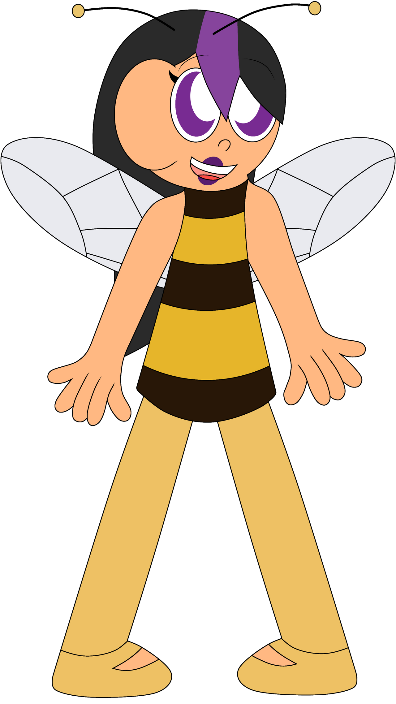 Bee Deviantart Style Studio 100 Animation dressed as a bee by MarJulSanSil on DeviantArt