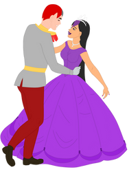 Prince Xilam and Princess Stephanie's dance