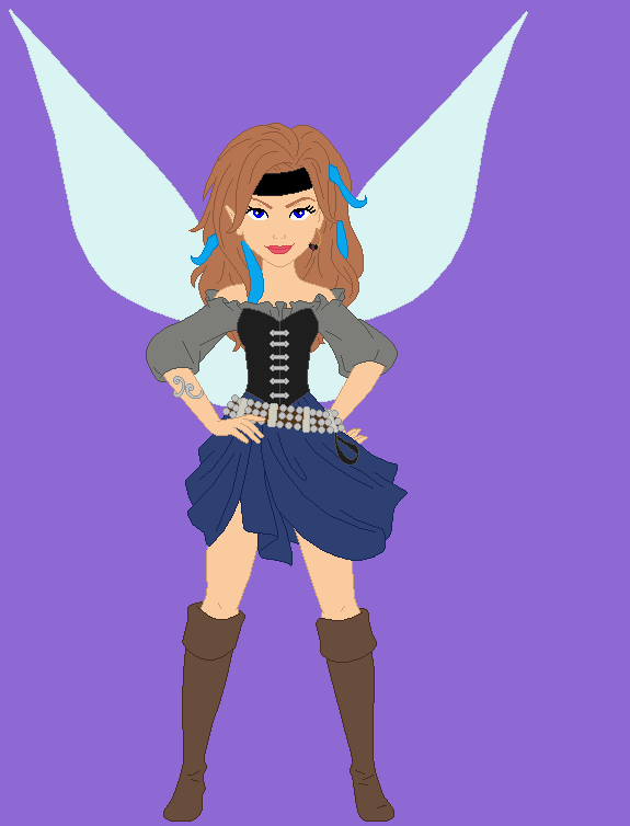 EC: Jasmine as Zarina The Pirate Fairy