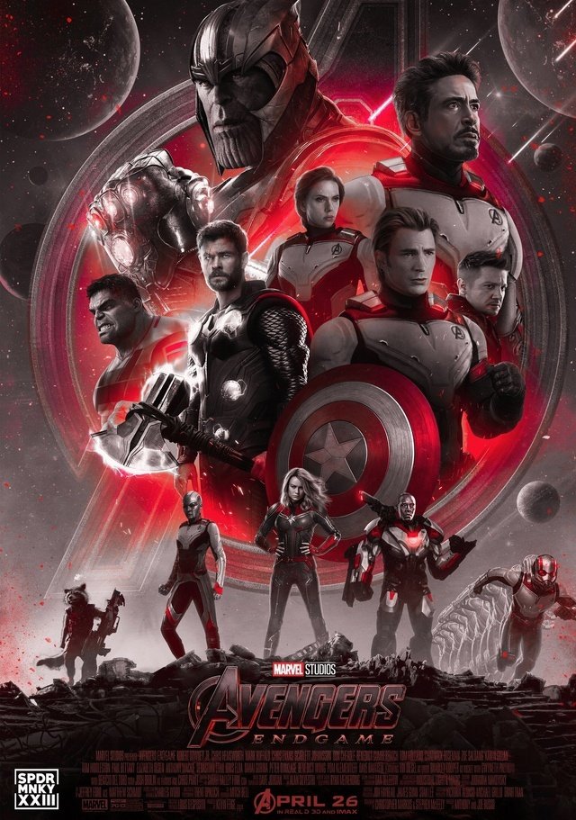 Avengers Endgame Poster by  on  @DeviantArt