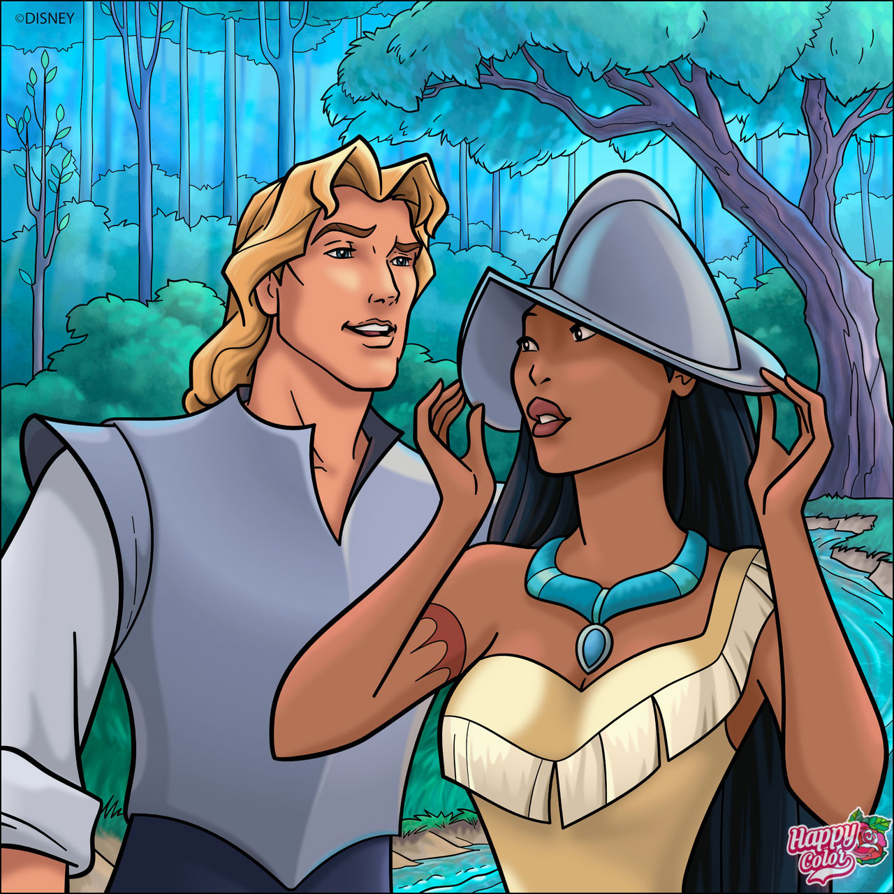 john smith pocahontas helmet and Captain Keepsake Ornament : Home & Kitchen Pocahontas saves John Smith life