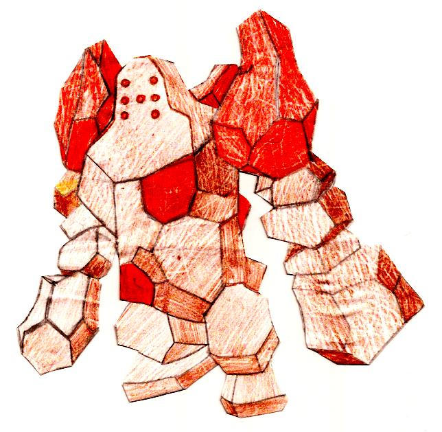Regirock Pattern Regirock by WhitChess on DeviantArt