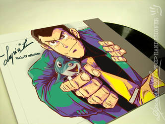 LUPIN III the 1st TV ost LP by handesigner
