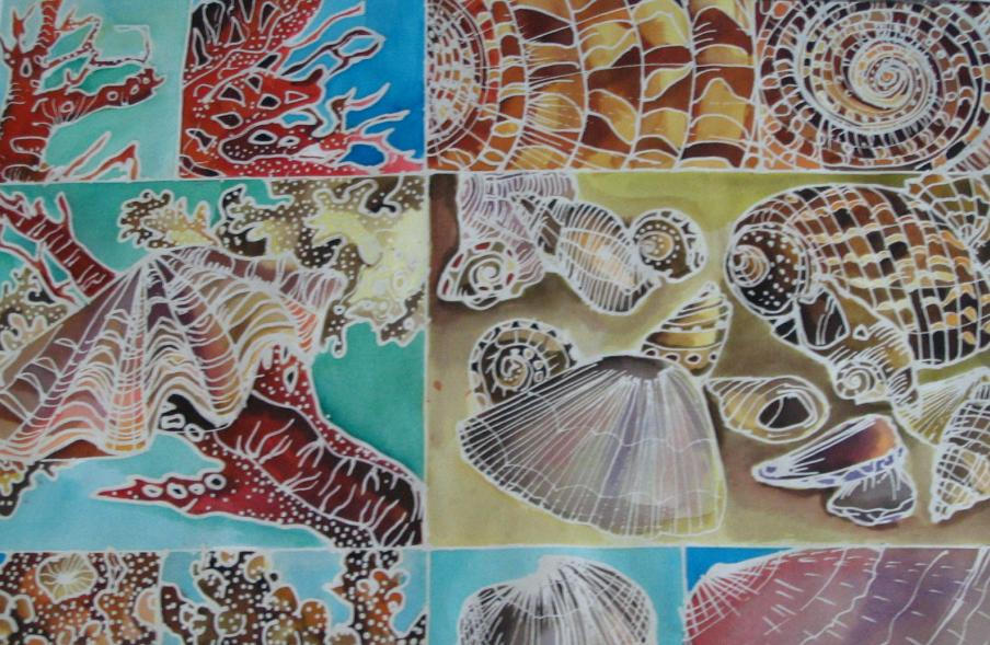 Shells Batik Batik Shells by dawndelver on DeviantArt