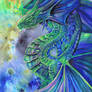 Blue and Green Dragon