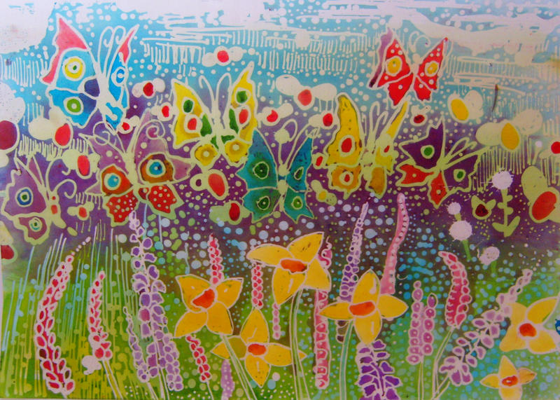 Batik English Spring 3 by dawndelver on DeviantArt