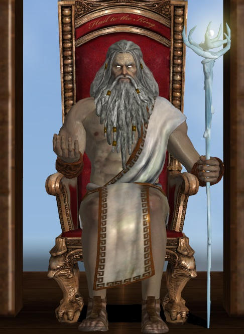 God of War - Zeus - Frontal by EinArt1218 on DeviantArt