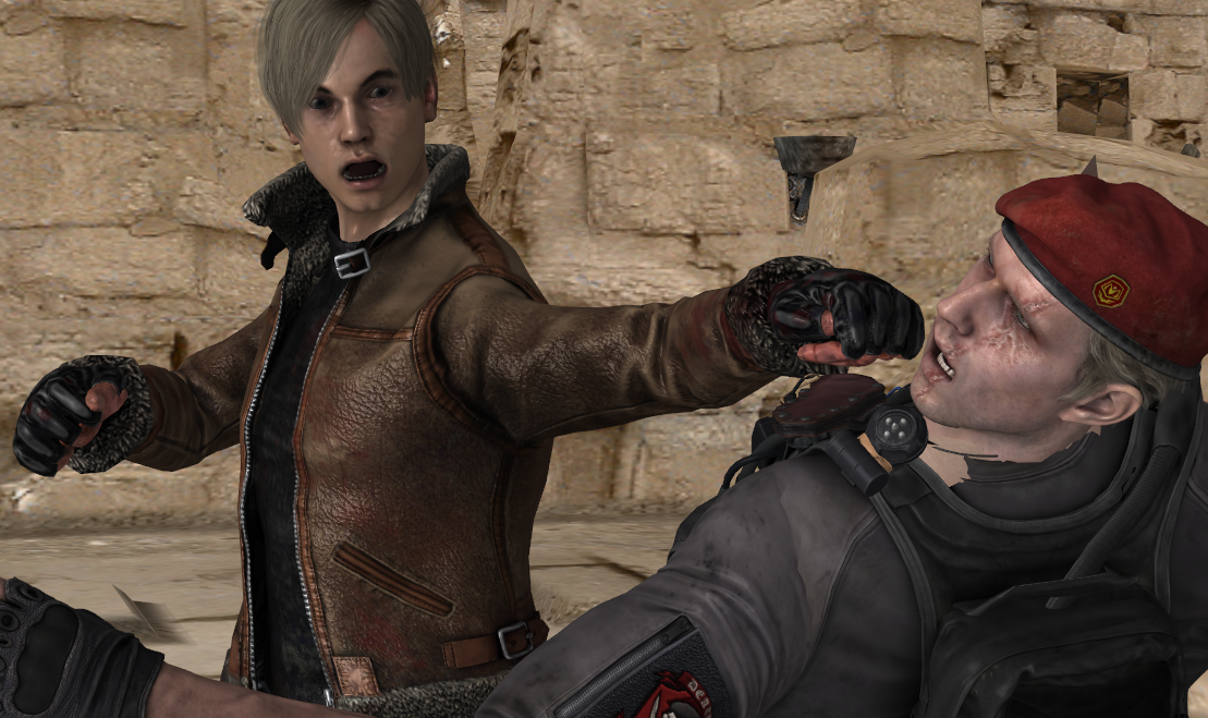 Leon vs Krauser Re4 Remake in 2023  Resident evil leon, Leon s kennedy,  Leon scott kennedy