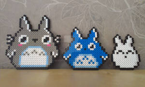 Totoro and his little friends