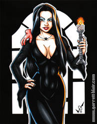 Ricci Morticia commission