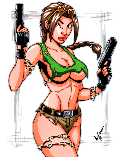 Savage Land Lara Croft