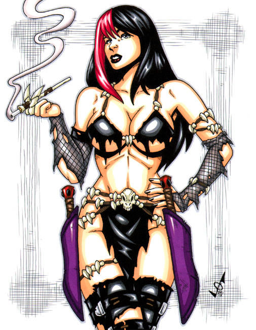 Savage Land Gothica commission