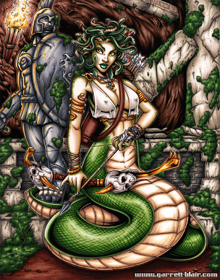 Medusa and the Gorgons by DWestmoore on DeviantArt