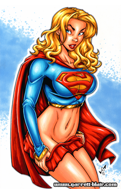 Supergirl XL Sketchy Color