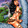 Bettie Page series 2 base card art