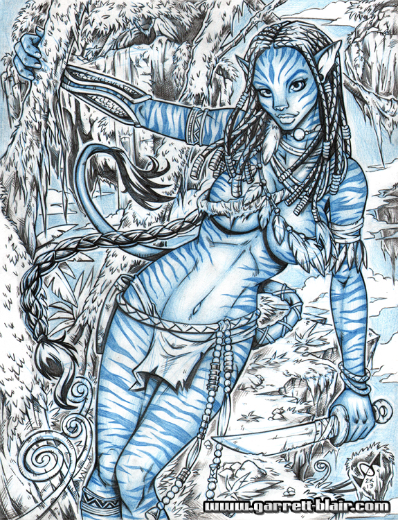 Neytiri pencils