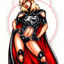 Evil Supergirl Bodyshot