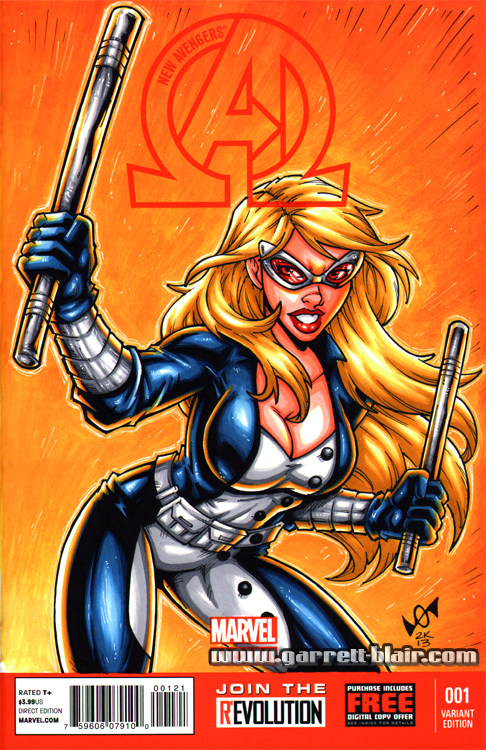 Mockingbird sketch cover commission